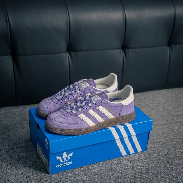 核心私 阿迪达斯Adidas Handball Spezial 舒适百搭防滑耐磨 低帮 德训板鞋男女同款 货号：Ki5935 尺码：36 36.5 37.5 3