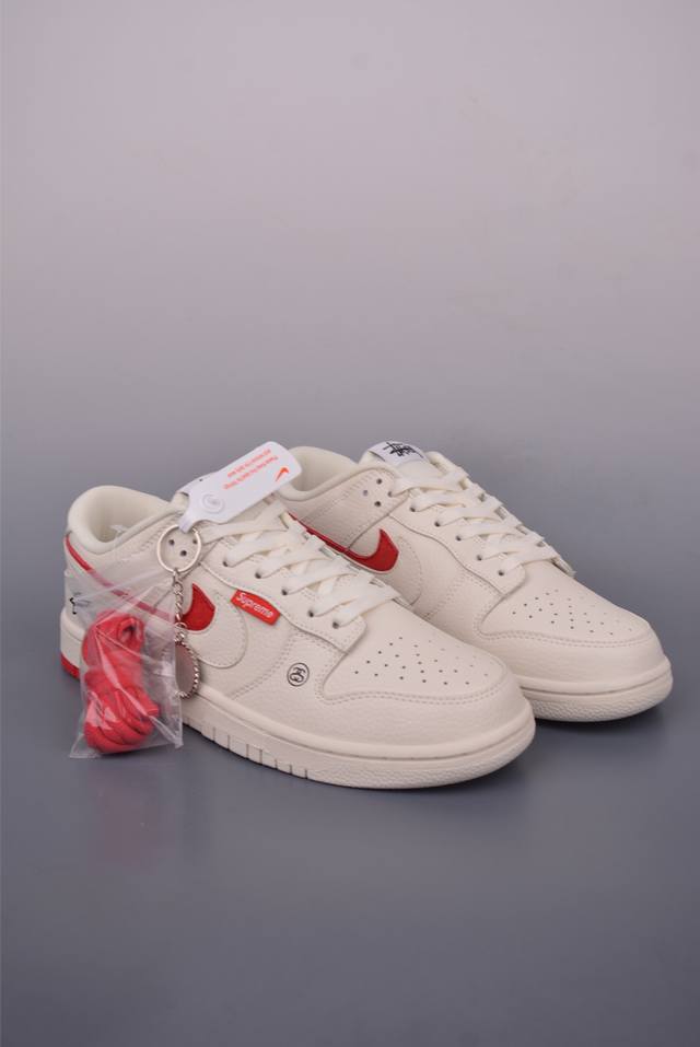 Nike Sb Dunk Low 斯图西联名 纯原大厂出品 极力推荐 原装头层材料 独家版型蒸餾加工 帶來的是更好的视觉和脚感体验 大厂纯原品质出货 清洁度 电
