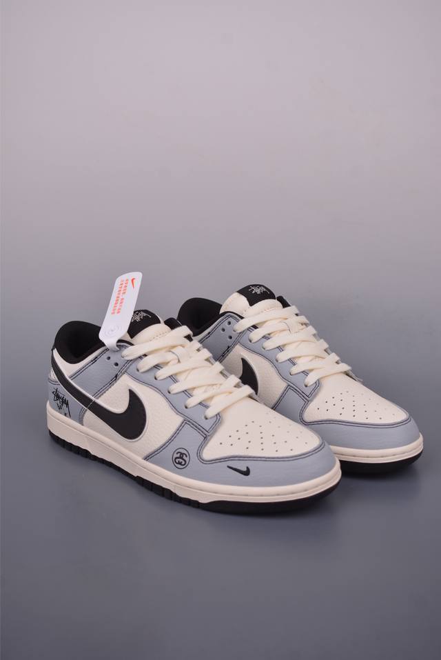 Nike Sb Dunk Low 斯图西联名 纯原大厂出品 极力推荐 原装头层材料 独家版型蒸餾加工 帶來的是更好的视觉和脚感体验 大厂纯原品质出货 清洁度 电