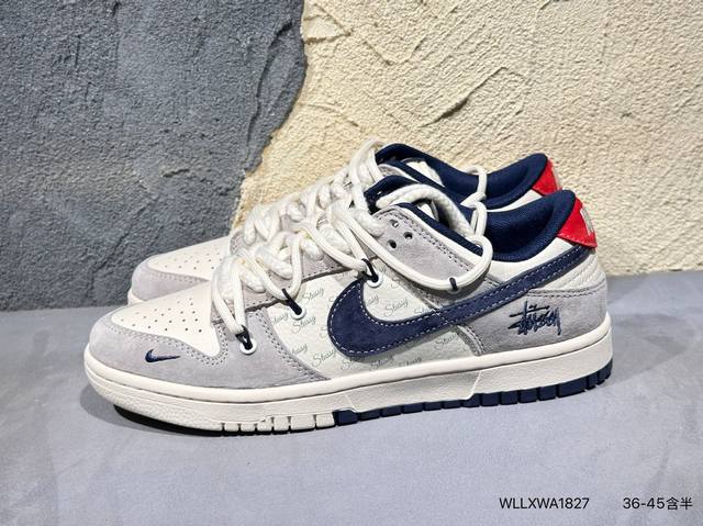 新品上市实拍 Lv X Nike 灰金暴力熊 此款主张打破传统的工业化流水线设计限制，以Made By Ideas的超级创意为理念，集结众多潮流设计师，结合时下