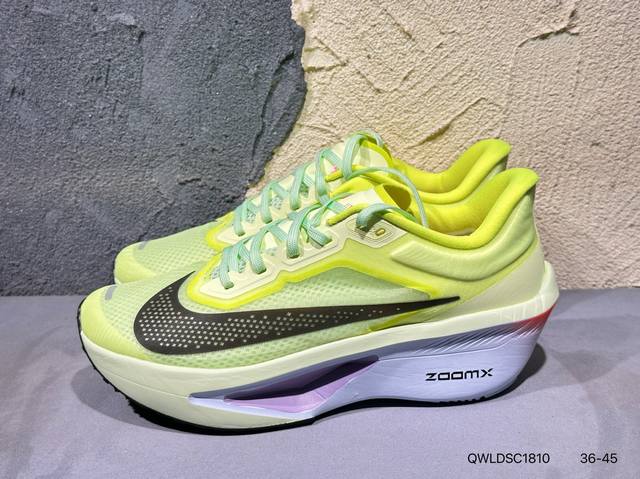 新品上市实拍 耐克 Nike Zoomx Invincible Run Flyknit Fk6 轻量飞织低帮休闲运动慢跑鞋 厚底增高 老爹鞋 此鞋专为短跑运动员