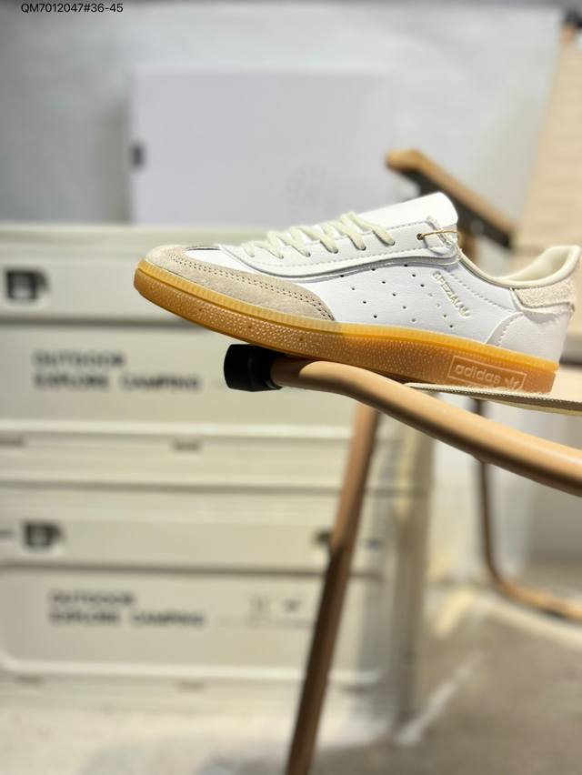 Adidas Handball Spezial 复古单品 阿迪达斯经典款复古休闲板鞋 #原厂原档案开发出品 皮料切割干净无任何毛边 鞋型细节完美 超高清洁度Jq