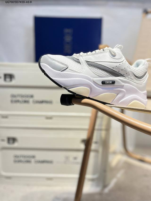 迪奥 Dior Homme Connect 橡胶增高时装鞋 迪奥老爹鞋 走秀款1039256 Qq7661937#39-46半