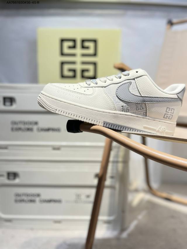 Nk Air Force 1'07 Low 空军一号低帮休闲板鞋 #定制皮料 原楦原纸板 纯正空军版型 高清洁度 内置全掌气垫Hs8068 Aa7661930#