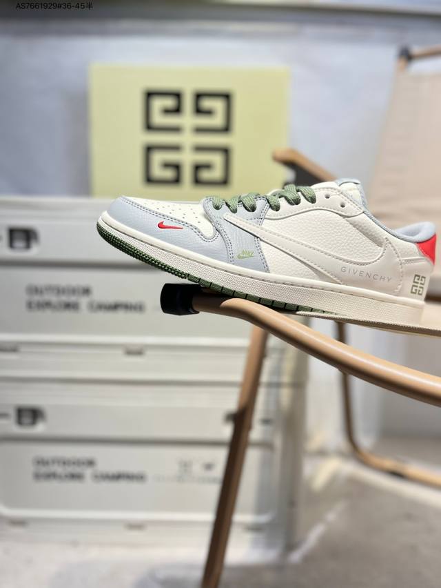 公司级头层皮乔丹Air Jordan 1 Low Aj1低帮系列篮球鞋 官方同步配色 原装级产物 #拒绝公底 立体鞋型 细节完美 高清洁度Xs7089 As76