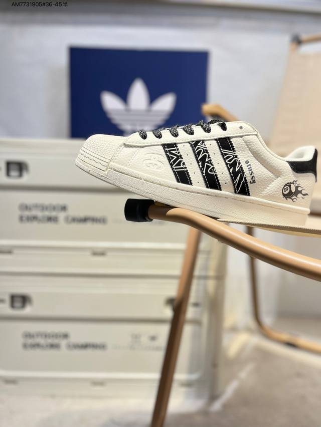 Adidas Originals Superstar 经典配色 经典贝壳头官网同步 实拍首发渠道正品订单 诠释市场最高工艺水平区别市面普通真标版本，进出专柜无压