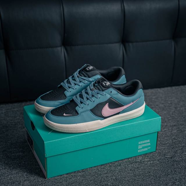 核心私 Nike Sb Force 58 耐克简版复古滑板鞋 货号：Dv5476 400 尺码：35.5 36 36.5 37.5 38 38.5 39 40