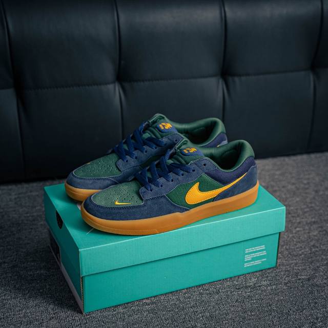 核心私 Nike Sb Force 58 耐克简版复古滑板鞋 货号：Dv5477 402 尺码：35.5 36 36.5 37.5 38 38.5 39 40