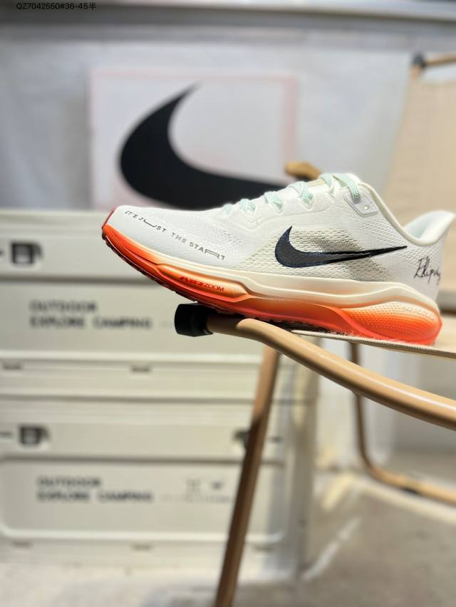 Nk Air Zoom Pegasus 41 登月跑鞋 登月41代超轻网面跑步鞋 脚跟区域营造出色舒适度，而在鞋底部分，搭载全掌型Zoom Air配置耐克网面透