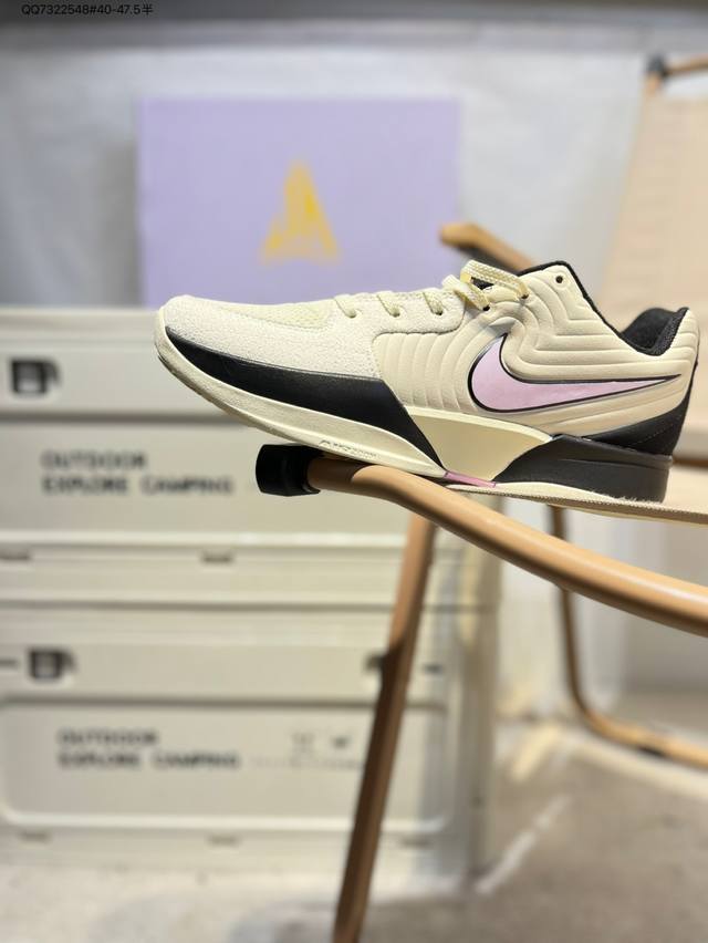 Nike Ja 2 Ep 莫兰特2代 Ja2 实战篮球鞋 重磅革新登场 历时5个月！独家革新搭载 前掌5Mm Turbo气垫 兼具贴地与缓震！Fd7327 Qq