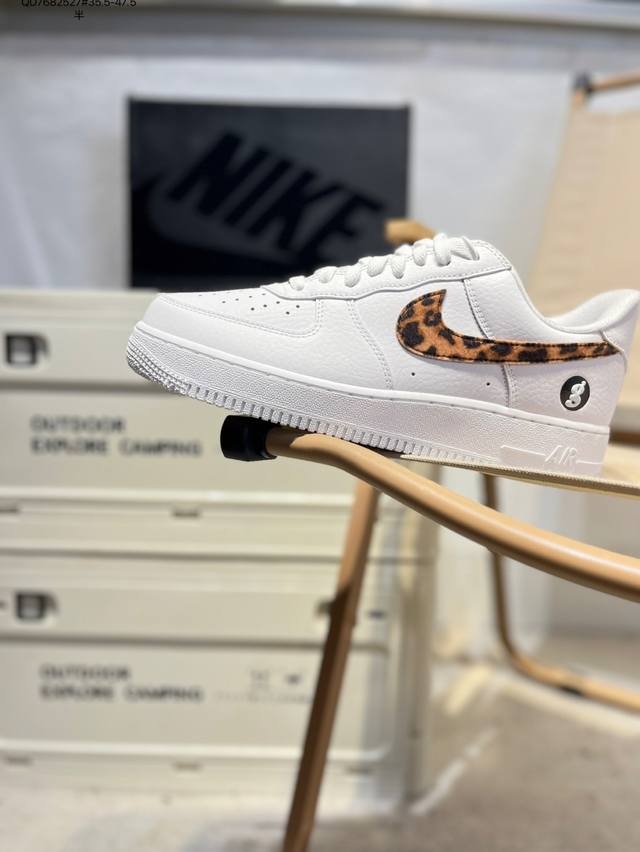 Nk Air Force 1'07 Low 空军一号低帮休闲板鞋 #定制皮料 原楦原纸板 纯正空军版型 高清洁度 内置全掌气垫Im3483 Qd7682527#