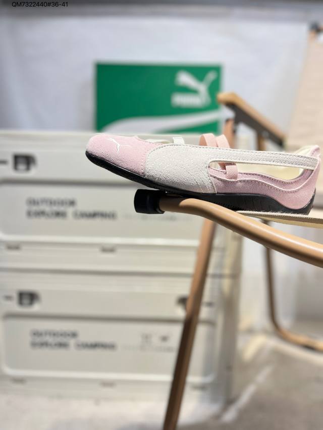 Puma 彪马 Puma Speedcat Ballet 舒适百搭 平跟 玛丽珍鞋 401287 Qm7322440#36-41