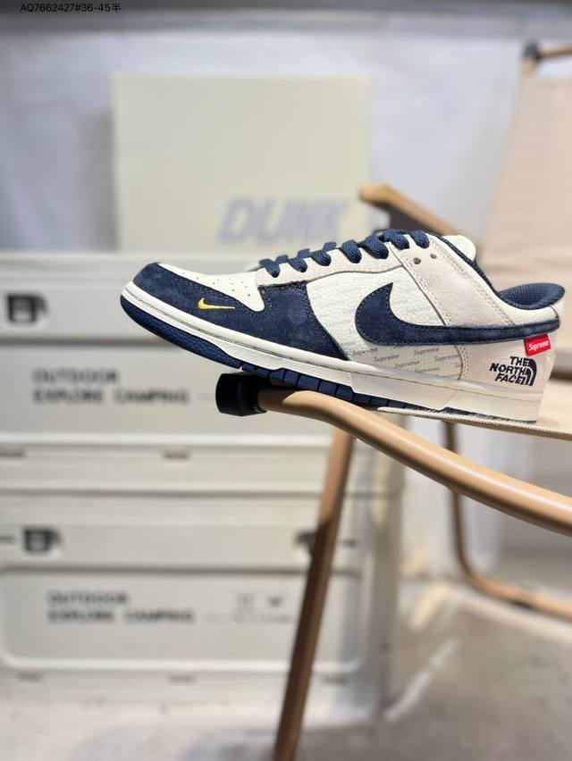 北面 X Nike Sb Dunk Low 大厂出品 极力推荐 新配色 原装头层材料 独家版型蒸餾加工 帶來的是更好的视觉和脚感体验 大厂纯原品质出货 清洁度