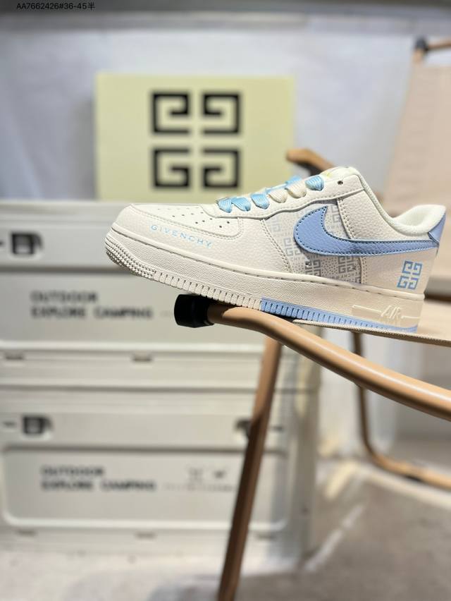 Nk Air Force 1'07 Low 空军一号低帮休闲板鞋 #定制皮料 原楦原纸板 纯正空军版型 高清洁度 内置全掌气垫Hs8068 Aa7662426#
