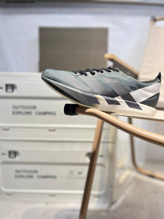 Y-3 Adidas Adizero Adios 9 M联名系列 低帮轻便透气竞速休闲运动慢跑鞋 算透气鞋面 超轻上脚 话呢货号：Js3151 Qz772223