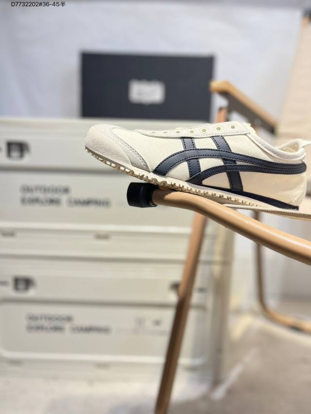 Onitsuka Tiger Mexico 66 鬼冢虎帆布 墨西哥升级版系列低帮复古经典虎爪百搭休闲皮革慢跑鞋1183A540 D7732202#36-45半