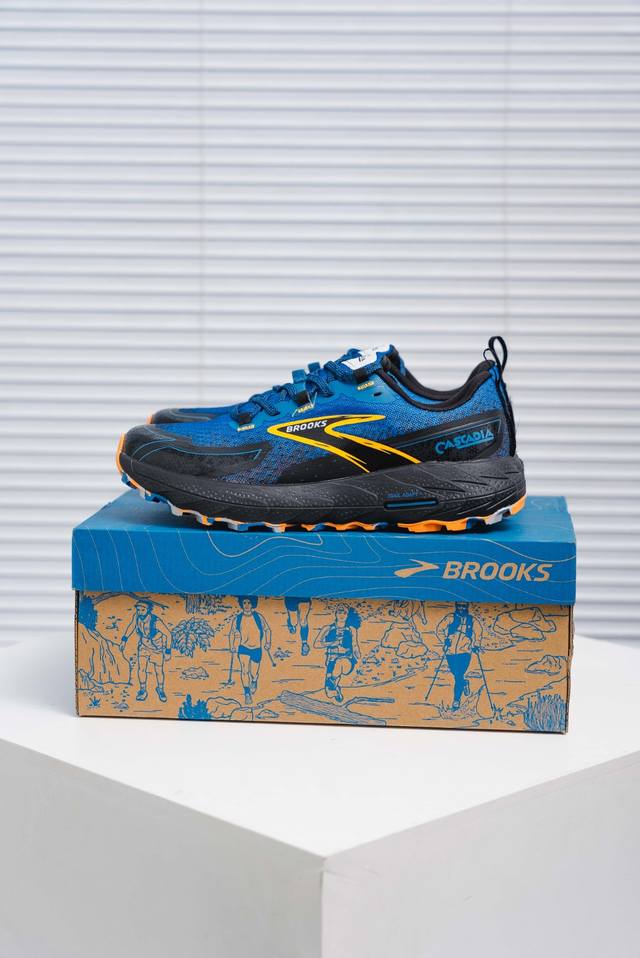 核心私 Brooks布鲁克斯 Cascadia 18 舒适百搭耐磨轻便 低帮跑步鞋 尺码：36 37 37.5 38 38.5 39.5 40 40.5 41.