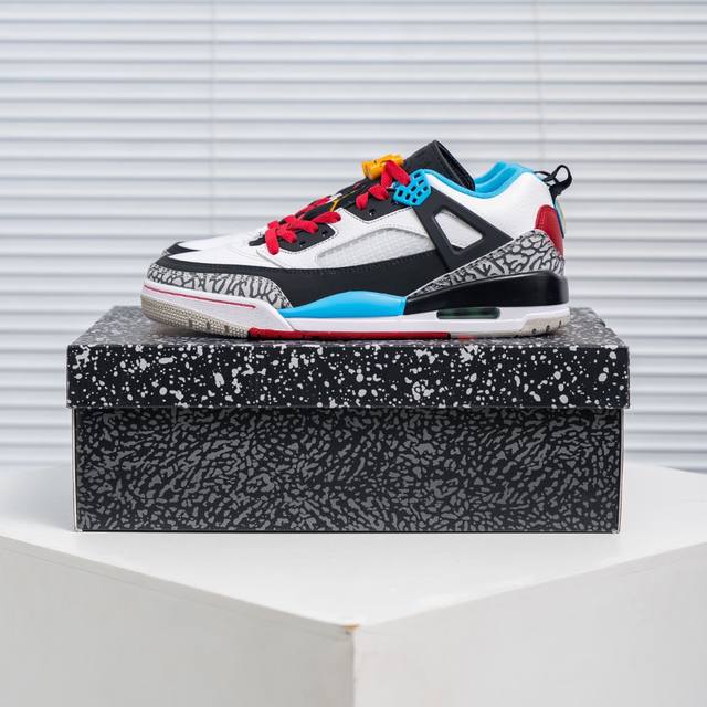 核心私 Air Jordan Spizike Low 国外X平台优先上线 防滑耐磨 低帮元素 外贸特供渠道批次 新配色不断更新开发 原装纸板楦头开发 独家私模八