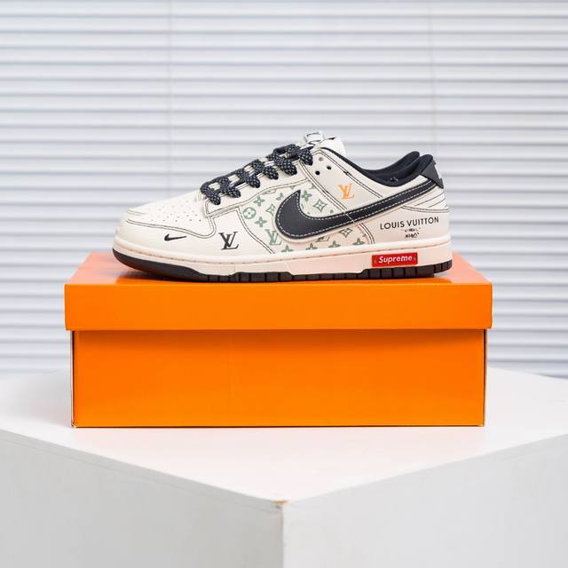 核心私 Nike Dunk 全套原楦原模倾力打造完美版型 独家原厂航空铝磨具打磨大底 鞋头坡度极致还原 无解鞋型 原盒原配 圈内天花板工艺 原厂冲刀 超高清洁度