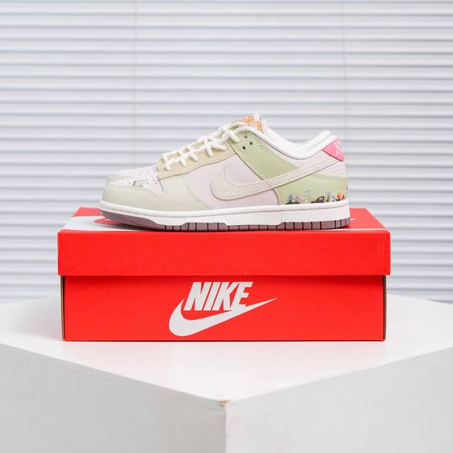 核心私 Nike Dunk 全套原楦原模倾力打造完美版型 独家原厂航空铝磨具打磨大底 鞋头坡度极致还原 无解鞋型 原盒原配 圈内天花板工艺 原厂冲刀 超高清洁度