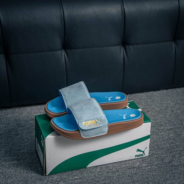 核心私 Puma Leadcat 2.0 Palermo Foil 彪马 舒适透气 橡胶底拖鞋拖鞋保留潮流外观的同时 将舒适度锐意升级 今夏不容错过的人气潮履