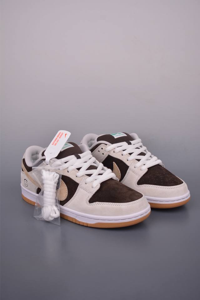 Nike Sb Dunk Low 冰咖男孩 纯原大厂出品 极力推荐 原装头层材料 独家版型蒸餾加工 帶來的是更好的视觉和脚感体验 大厂纯原品质出货 清洁度 电绣