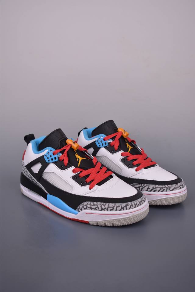 Jordan Spizike Low 纯原低帮篮球鞋 原楦原纸板 原厂材料开发 细节把控到位 主供外贸客户 打造完美鞋型 纸板中底 钢印 完美版型 公司货既视感