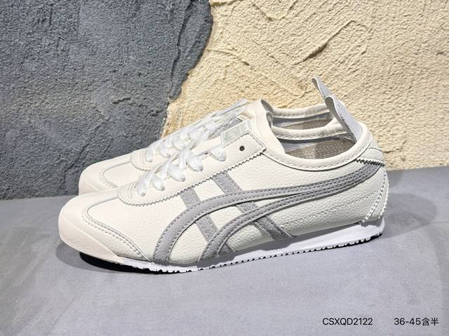 新品上市实拍 Asics Ointsuka Tiger Moage Co 亚瑟士鬼冢虎复古经典跑鞋 产品从款式颜色造型上体现出追求舒适和细节的完美 鞋类更是推崇