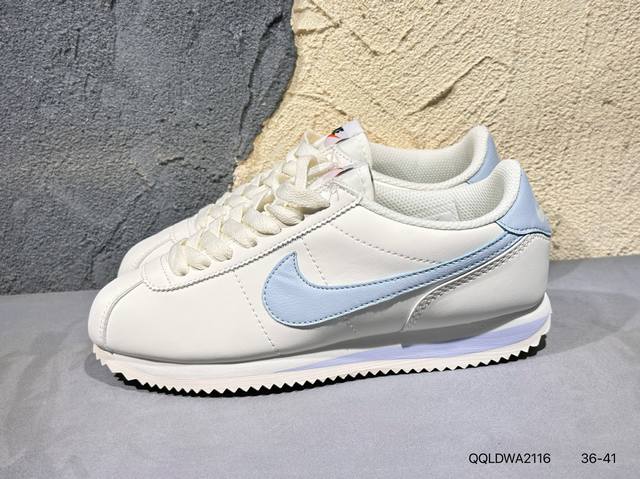 新品上市实拍 Nike Classic Cortez 耐克经典轻便舒适男子阿甘鞋休闲跑步鞋运动鞋 纯粹而执着的精神 使得Cortez种在了一代人的心里 无论是否