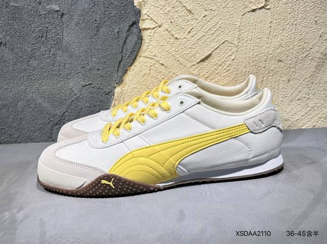 新品上市实拍 Puma Bella Ut 彪马 徐梦洁同款舒适男女低帮生活休闲德训薄底鞋 货号:403492-02 尺码:35.5 36 37 37.5 38