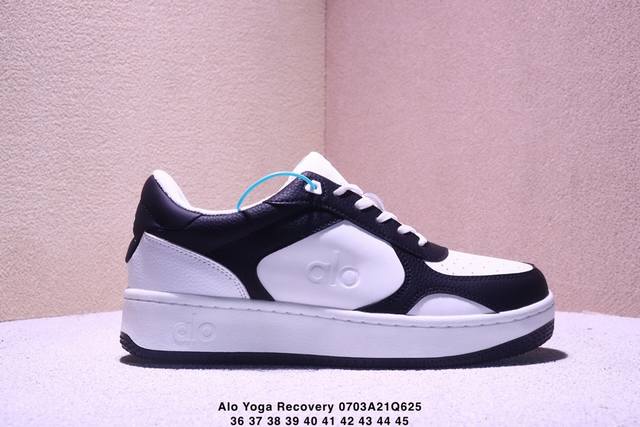 真标Alo Yoga Recovery Mode 百搭轻便 防滑减震低帮板鞋 尺码:36-45 Xm0703Q625