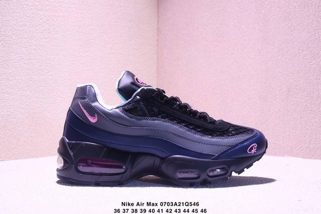 Nike Air Max 95 Tt 耐克95款全掌气垫缓震跑步鞋 牛皮材质运动鞋 真标带半码 Size:36-45码 Xm0703Q546