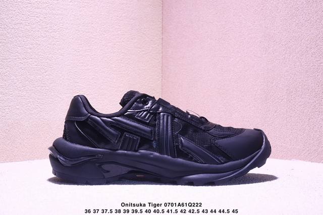 公司级Onitsuka Tiger鬼塚虎 织物合成革 Tigtrail Rs 舒适时尚减震防滑 低帮 生活休闲鞋 货号:1183C383-020 尺码:36 3