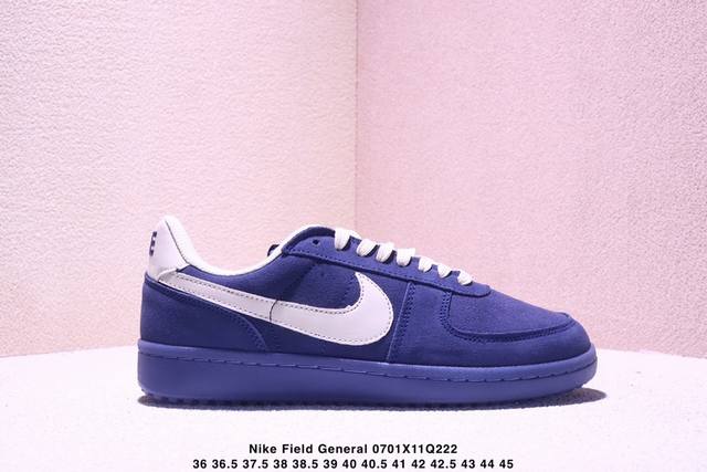Nike Field General 82 Snake Skin Swoosh 舒适百搭薄底 复古休闲板鞋 低帮百搭透气休闲运动板鞋 经典耐用的设计 兼顾舒适脚