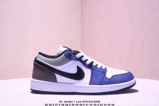 公司级Air Jordan 1 Low Aj1乔1低帮休闲板鞋 同步官方配色 官方货号:Hf3188-106 #A71Jab0629 36-46 尺码:36 3