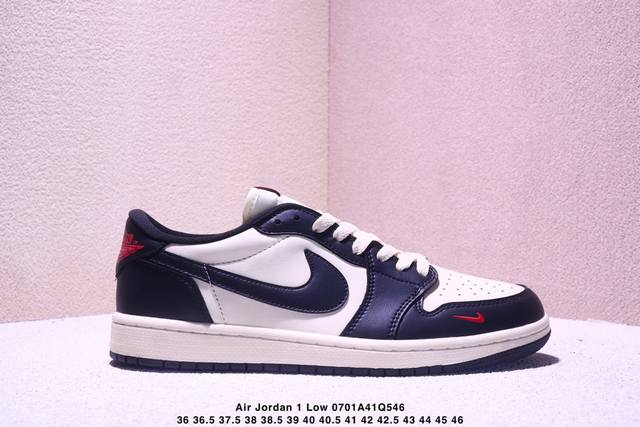 公司级Nike Air Jordan 1 Low Aj1乔1低帮休闲板鞋 同步官方配色 货号:Ib8958-001 尺码:36 36.5 37.5 38 38.