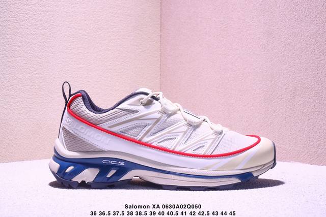 公司级Salomon Xa Pro Xt-6 Expanse萨洛蒙户外越野跑鞋 鞋面采用Sensifit贴合技术 全方位贴合包裹脚型 鞋跟部鞋底牵引设计 提供强