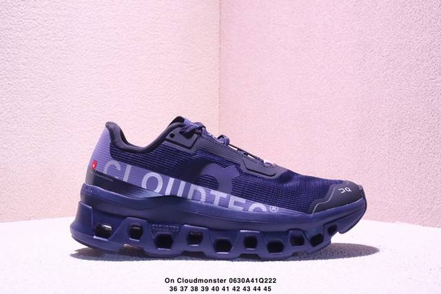 公司级On Cloudmonster Void 昂跑 户外街头机能风新兴品牌轻便低帮跑步鞋 首发实拍鞋款以网球为灵感的运动休闲鞋 大胆的复古外观与革新科技融合