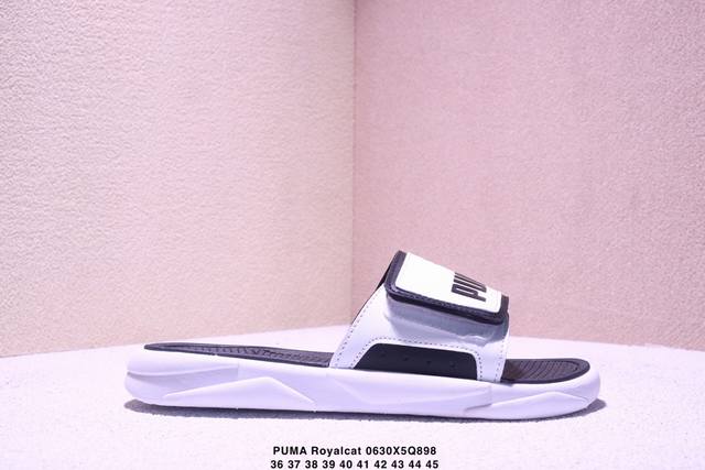 公司级Puma Royalcat Comfort Denim 彪马 魔术贴 舒适透气 橡胶底拖鞋 拖鞋保留潮流外观的同时 将舒适度锐意升级 今夏不容错过的人气潮