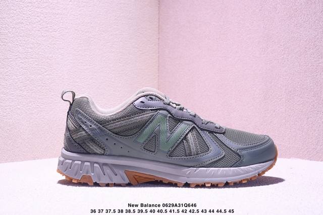 New Balance Nb 410 户外机能风 户外机能 人造革减震防滑 低帮休闲跑步鞋 男女同款轻巧而灵活，具有透气的网眼鞋面，结合独特的短靴构造，具有无与