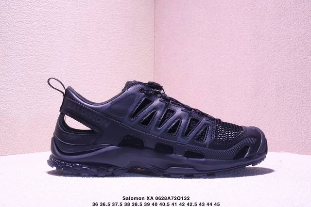 公司级Salomon Xa Pro Xt-6 Expanse萨洛蒙户外越野跑鞋 鞋面采用Sensifit贴合技术 全方位贴合包裹脚型 鞋跟部鞋底牵引设计 提供强
