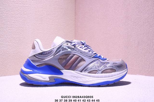 Gucci 古驰 时尚潮流 舒适耐磨 休闲防滑运动老爹鞋 36-45 Xm0628Q935