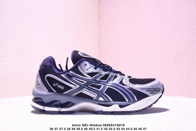公司级Asics Gel-Nimbus 10.1 亚瑟士 复古先锋 潮流 拼接耐磨 低帮休闲跑步鞋 货号: 3A673- 尺码:36 37 37.5 38 39
