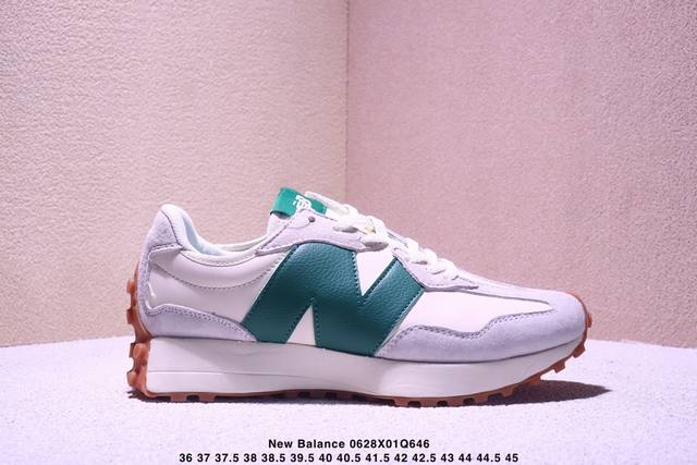 新百伦 New Balance Ms327 系列复古休闲运动慢跑鞋 原鞋打版 细节完美 采用尼龙及猪巴革麂皮物料拼接构成#中底高弹Pu材质及满丁防滑橡胶外底上世