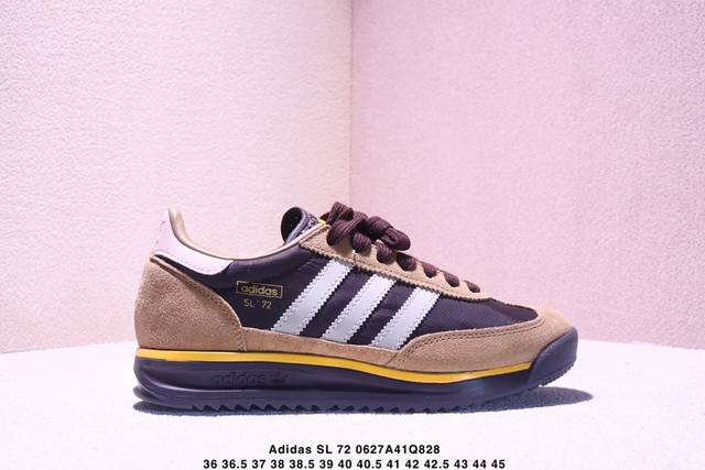 公司级阿迪达斯Adidas Sl 72 Rtn三叶草复古休闲跑步鞋休闲运动鞋 货号:Id1031 尺码:36 36.5 37 38 38.5 39 40 40.