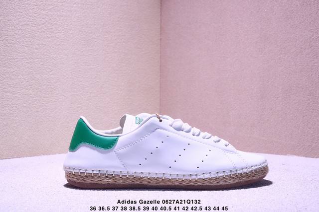 公司级Clot X Adidas Originals Gazelle By Ec 舒适百搭 防滑耐磨 低帮 板鞋 货号: 尺码:36 ～45半 Xm0627Q1
