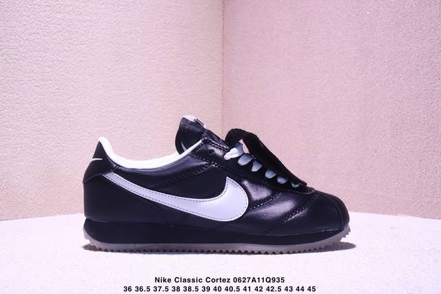 公司级Nike Classic Cortez 耐克经典轻便舒适男子阿甘鞋休闲跑步鞋运动鞋 纯粹而执着的精神 使得Cortez种在了一代人的心里 无论是否喜欢它复