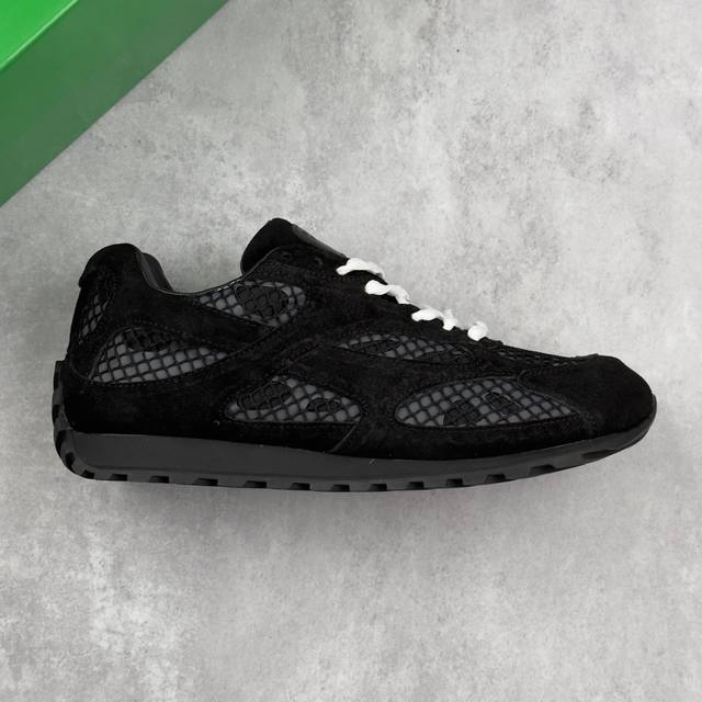 本地 核心私 意大利奢侈品牌-宝缇嘉 葆蝶家-Bottega Veneta Orbit Lace-Up Runner Bv葆蝶家时尚休闲王一博同款老爹鞋运动鞋