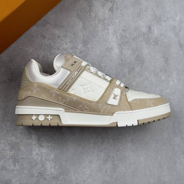 福利特价本地 核心私 原本地780版本 路易威登Louis Vuitton Trainer 2.0 Sneaker Low 运动系列低帮复古百搭休闲运动文化篮球