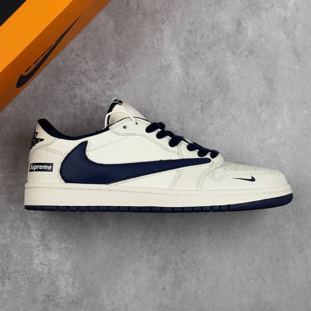 本地 核心私 Travis Scott X Fragment Design X Jordan Air Jordan 1 Low Og Sp “Supreme联名